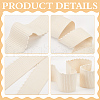 MAYJOYDIY US 9 Yards Flat Polyester Wide Elastic Cord OCOR-MA0001-15B-5