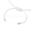 2Pcs Adjustable Dyed Synthetical Turquoise Beaded Braided Bead Bracelets for Women BJEW-JB11805-6