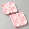 Four-hole Ice Hockey Food Grade Silicone Molds DIY-B007-01-3