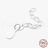 925 Sterling Silver Extender Chains STER-F032-11S-3