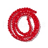 Faceted(32 Facets) Glass Beads Strands EGLA-J042-35A-05-2