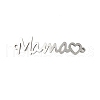 Mother's Day 201 Stainless Steel Connector Charms STAS-F316-38P-1