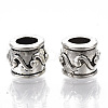 Tibetan Style Alloy European Beads TIBE-S320-080AS-LF-2