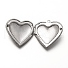 316 Stainless Steel Locket Pendants STAS-P268-07P-3