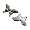 Natural Black Lip Shell Cabochons SSHEL-I026-28-2