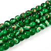 Baking Painted Glass Beads Strands DGLA-N010-6mm-04-1
