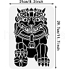 Plastic Drawing Painting Stencils Templates DIY-WH0396-0158-2