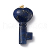 Natural Dyed Lapis Lazuli Pendants G-B020-05G-12-2