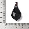 Handmade Gold Sand Lampwork Pendants LAMP-D302-03-3