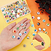   100Pcs Glass Cabochons GLAA-PH0001-80A-6