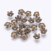 Tibetan Style Alloy Bead Caps MLF1225Y-NF-1