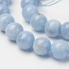 Natural & Dyed Malaysia Jade Bead Strands G-P234-01-8mm-3