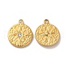 Ion Plating(IP) 304 Stainless Steel Pendants STAS-Q001-23G-1
