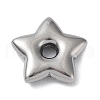 Non-Tarnish 304 Stainless Steel Spacer Beads X-STAS-A088-03P-1