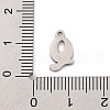 Non-Tarnish 201 Stainless Steel Charms STAS-U016-01P-Q-3