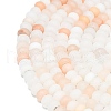 Natural Pink Aventurine Beads Strands G-P575-A02-6x4mm-02-3