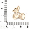 Cherry Alloy Pendants PALLOY-S051-01F-G-3