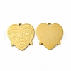 Ion Plating(IP) 304 Stainless Steel Pendants STAS-F290-24G-1