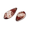 4Pcs Transparent Epoxy Resin Butterfly Wings Pendants RESI-C057-06D-2