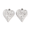 Non-Tarnish 304 Stainless Steel Pendants STAS-P364-23P-1