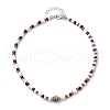 Natural Shell Necklaces for Women NJEW-JN04803-5
