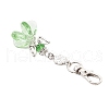 7Pcs Angel Glass Pendant Decorations HJEW-MZ00261-6