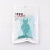 12/0 1.5~2mm Baking Paint Glass Seed Beads Loose Spacer Beads X-SEED-S001-K10-3