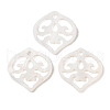 Natural White Shell Carved Pendants SSHEL-C012-09-1