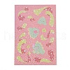 8Pcs PVC Waterproof Stickers STIC-P012-01-2