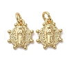Religion Brass Charms KK-I658-16G-1