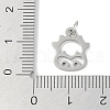 Non-Tarnish 304 Stainless Steel Pendants STAS-L279-001P-02-3
