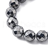 Synthetic Terahertz Stone Beads Strands G-P571-H01-01-3
