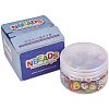 Polymer Clay Rhinestone European Beads CPDL-NB0001-07-7