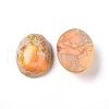 Synthetic Imperial Jasper Cabochons G-D0006-G02-14-2