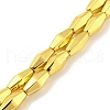 Electroplated Synthetic Magnetic Hematite Beads Strands G-Z032-A01-01G-1