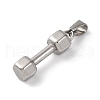 Anti-Tarnish 304 Stainless Steel Pendants STAS-H216-70B-P-2