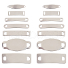 SUNNYCLUE 42Pcs 7 Styles 201 & 304 Stainless Steel Links/Connectors FIND-SC0011-50-1