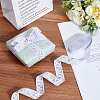Embroidery Polyester Ribbons OCOR-WH0077-98B-4
