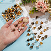 GOMAKERER 90Pcs 3 Colors Tibetan Style Bead Cones FIND-GO0003-36-3