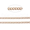 Ion Plating(IP) 304 Stainless Steel Curb Chains CHS-E005-01RG-2