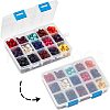 Halloween Theme Dyed Synthetic Turquoise Bead Strands G-GA0001-04-7