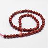 Natural Red Jasper Beads Strands G-D840-50-8mm-2