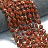 Natural Red Jasper Beads Strands G-C116-A97-01-1