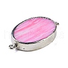 Synthetic Picture Jasper Dyed Connector Charms KK-F868-19P-02-2