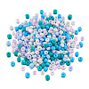 Opaque Glass Round Seed Beads GLAA-TAC0025-07A-01-8