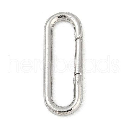 Brass Spring Gate Rings KK-S527-01P-A-1