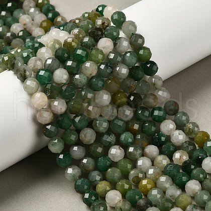 Natural African Jade Beads Strands G-RM2025-25-7mm-1