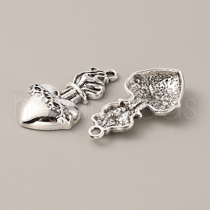 Gothic Tibetan Style Alloy Pendants FIND-CJC0016-23A-1