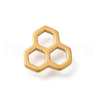 304 Stainless Steel Charms STAS-S144-01G-A-1
