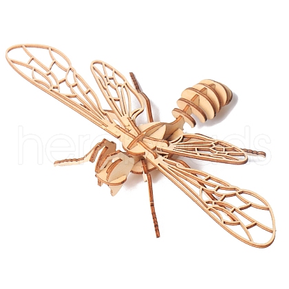 Insect 3D Wooden Puzzle Simulation Animal Assembly PW-WG12240-02-1